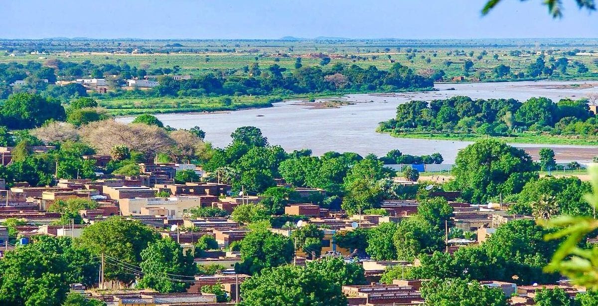 مدينة الجنينة في السودان