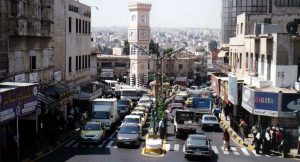 منطقة شارع القدس في محافظة إربد