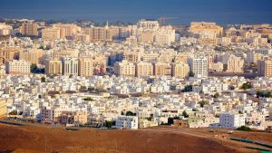 تقسيم مدينة مسقط في سلطنة عمان