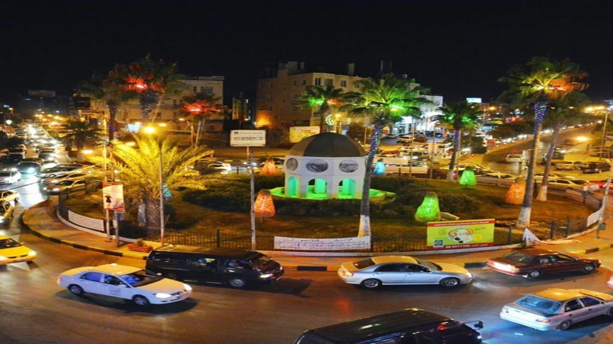 منطقة دوار القبة في محافظة إربد