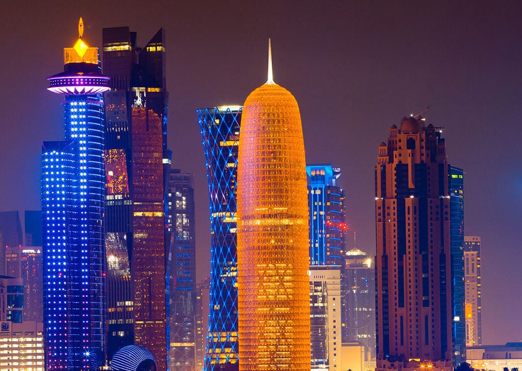 مدن قطر الرئيسية
