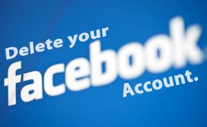 حذف حساب من الفيس بوك