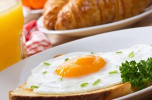 السعرات الحرارية في البيض المقلي