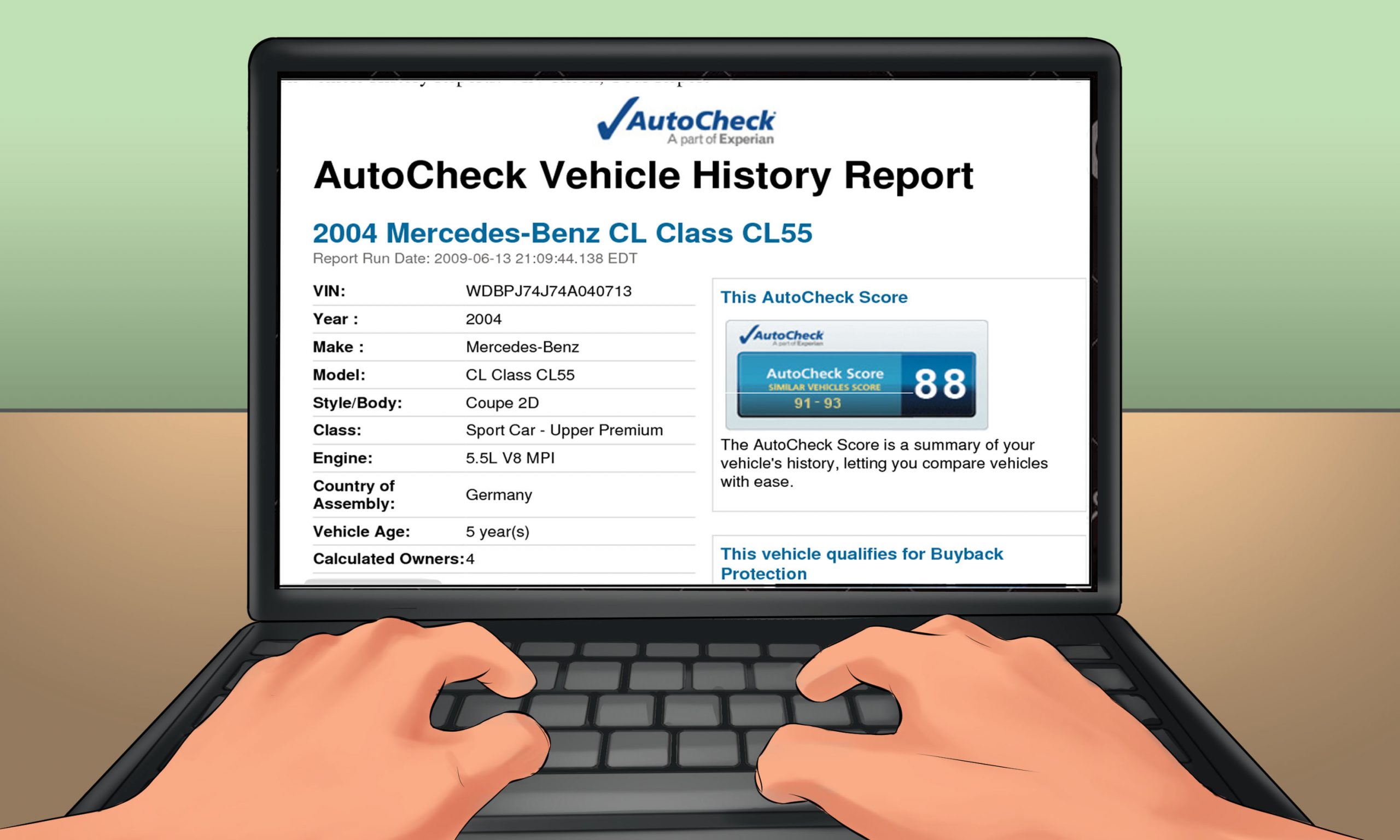 كيف تقرأ تقرير AutoCheck