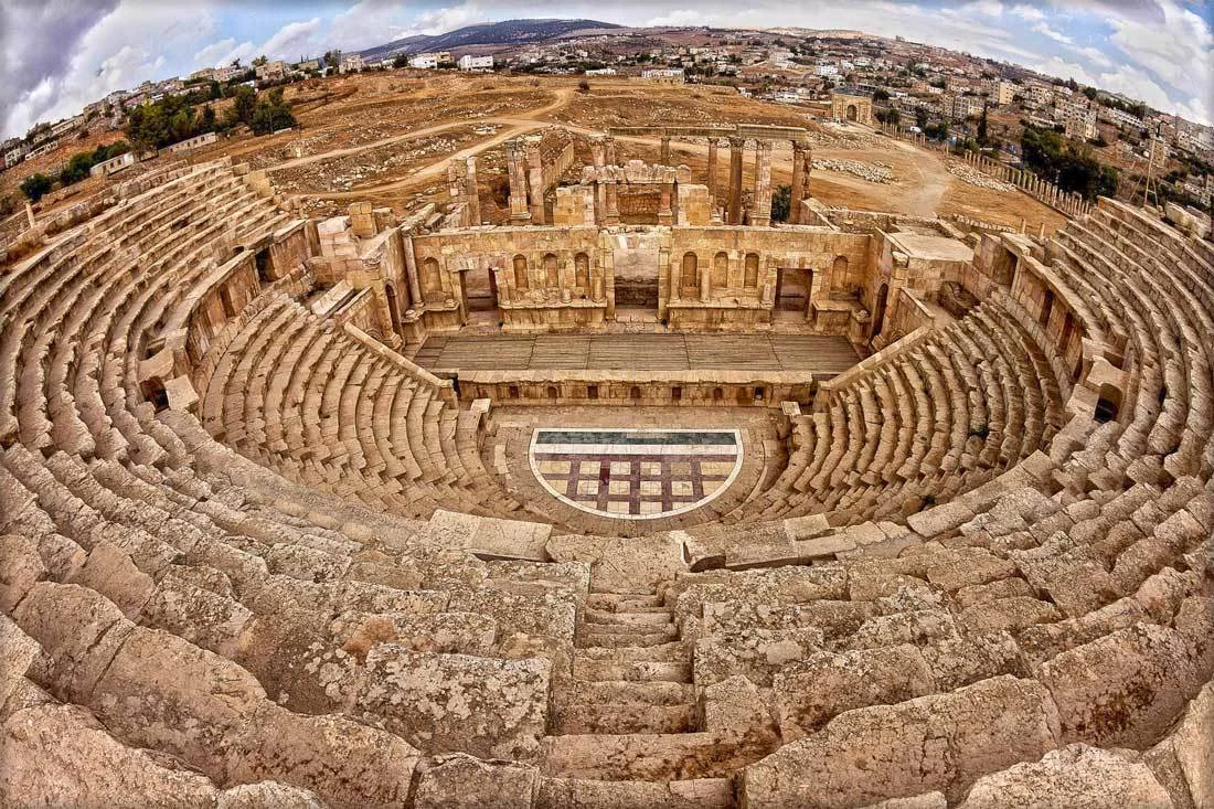 البناء المعماري القديم في الأردن