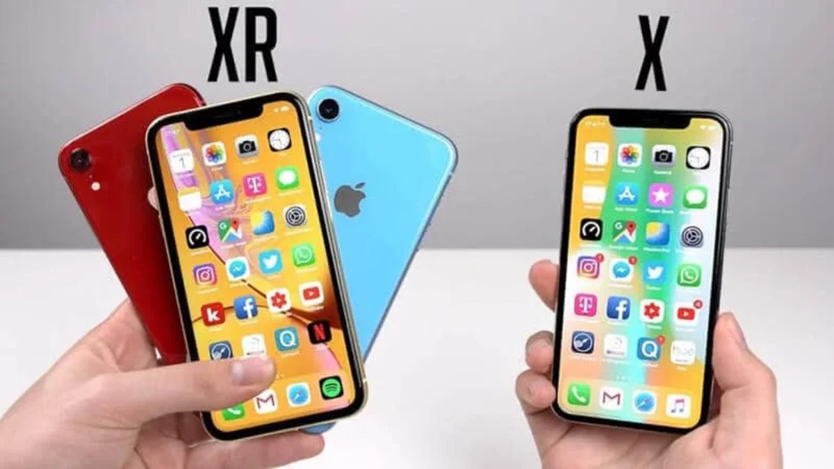 مقارنة iphone x vs iphone xr