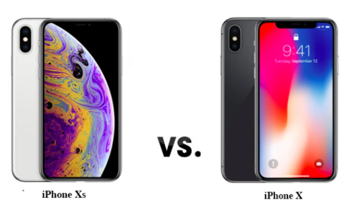 مقارنة iPhone x vs iPhone xs