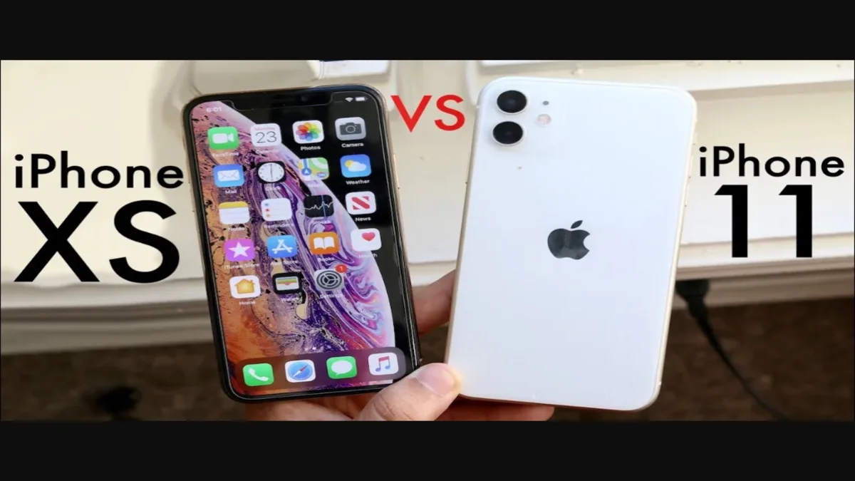 مقارنة iphone 11 vs iphone xs