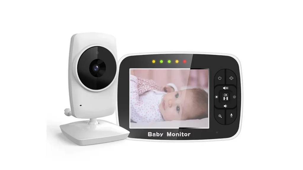 جهاز MBOSS 3.5 inch LCD لمراقبة الأطفال