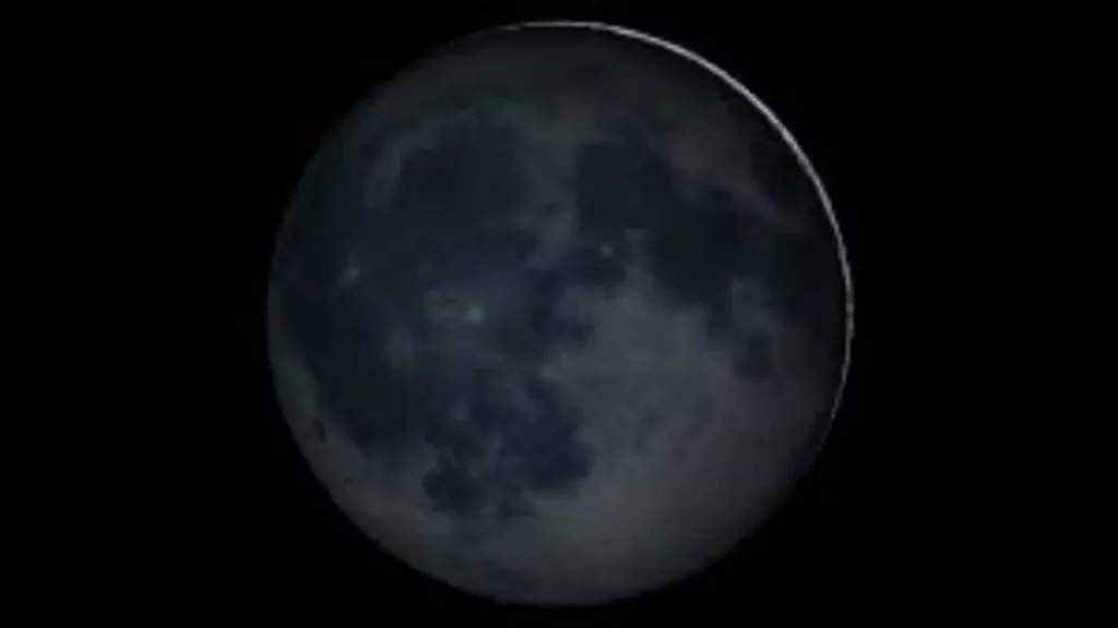 من اطوار القمر عندما يكون سطح القمر المواجه للارض مضاء كاملا
