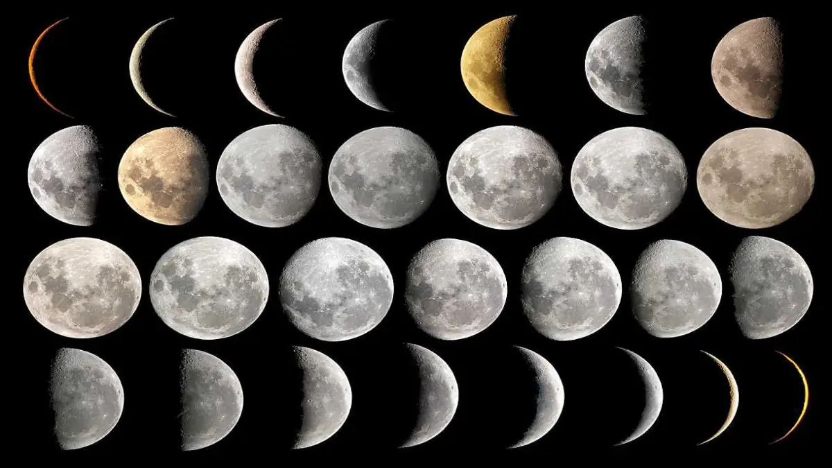 مراحل اكتمال القمر(2)