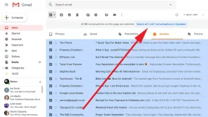 كيفية حذف رسائل Gmail دفعة واحدة